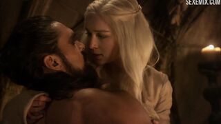 Emilia Clarke Cowgirl, scene in Game of Thrones