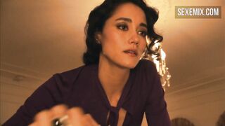 Sandrine Holt (Katherine) seduces Rachel Shelley (Helena) the L Word