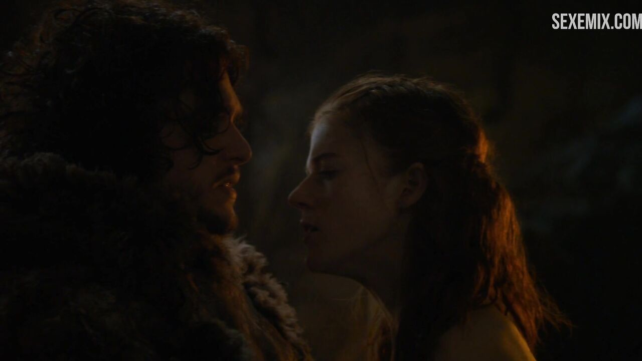 Rose Leslie has sex in a cave, scene in Game of Thrones