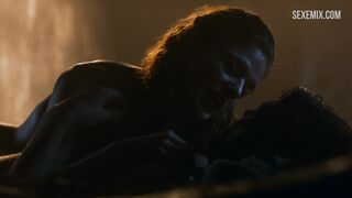 Rose Leslie faz sexo em uma caverna, cena de Game of Thrones