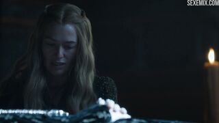 Lena Headey sex on floor, scene in Game of Thrones