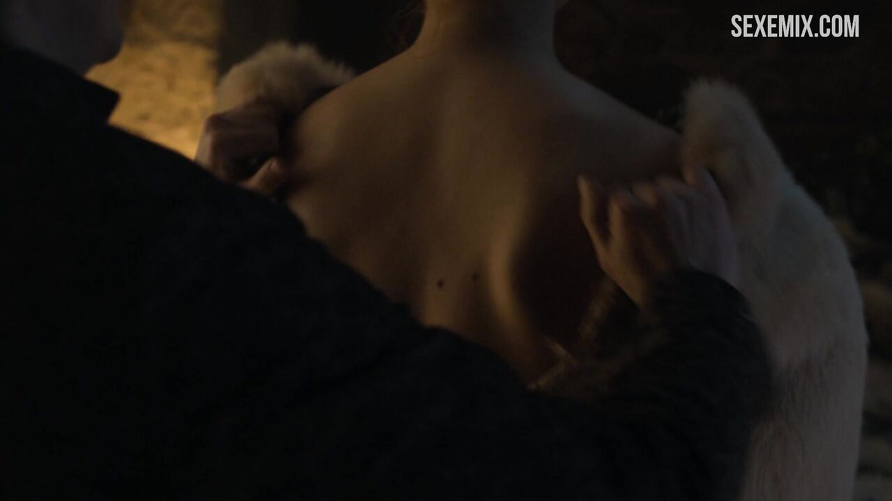 Sophie Turner fucked doggy style, scene in Game of Thrones