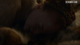 Sophie Turner fucked doggy style, scene in Game of Thrones