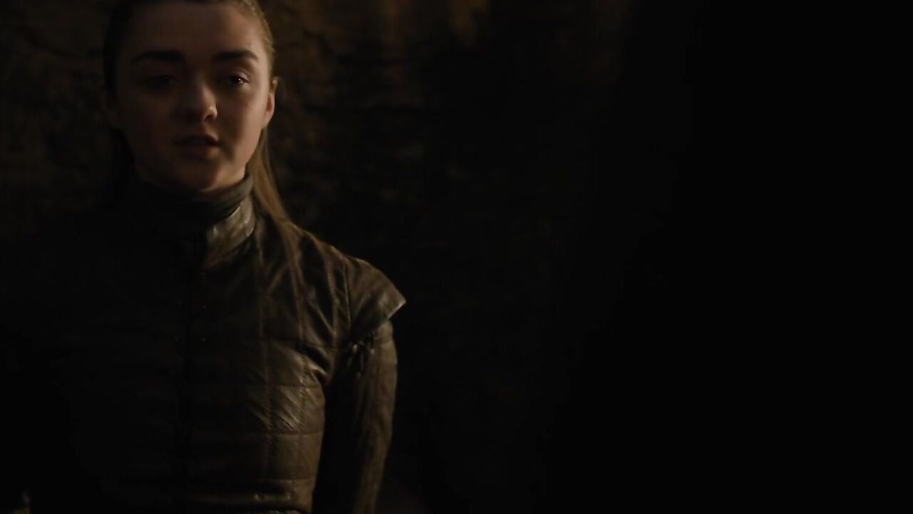 Maisie Williams erotic scene in Game of Thrones