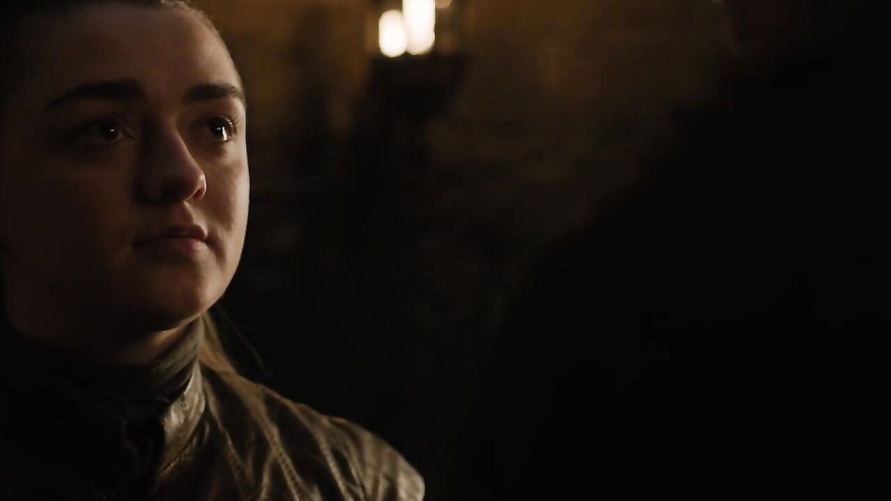 Maisie Williams erotic scene in Game of Thrones