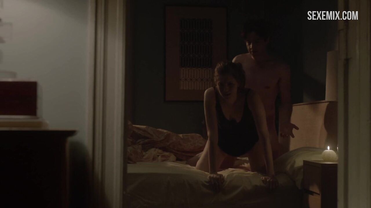 Boring sex with Allison Williams, scene in Girls