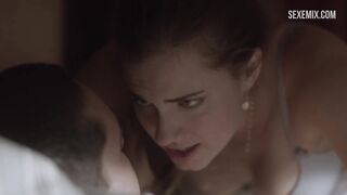 Allison Williams seduces guy, scene in Girls