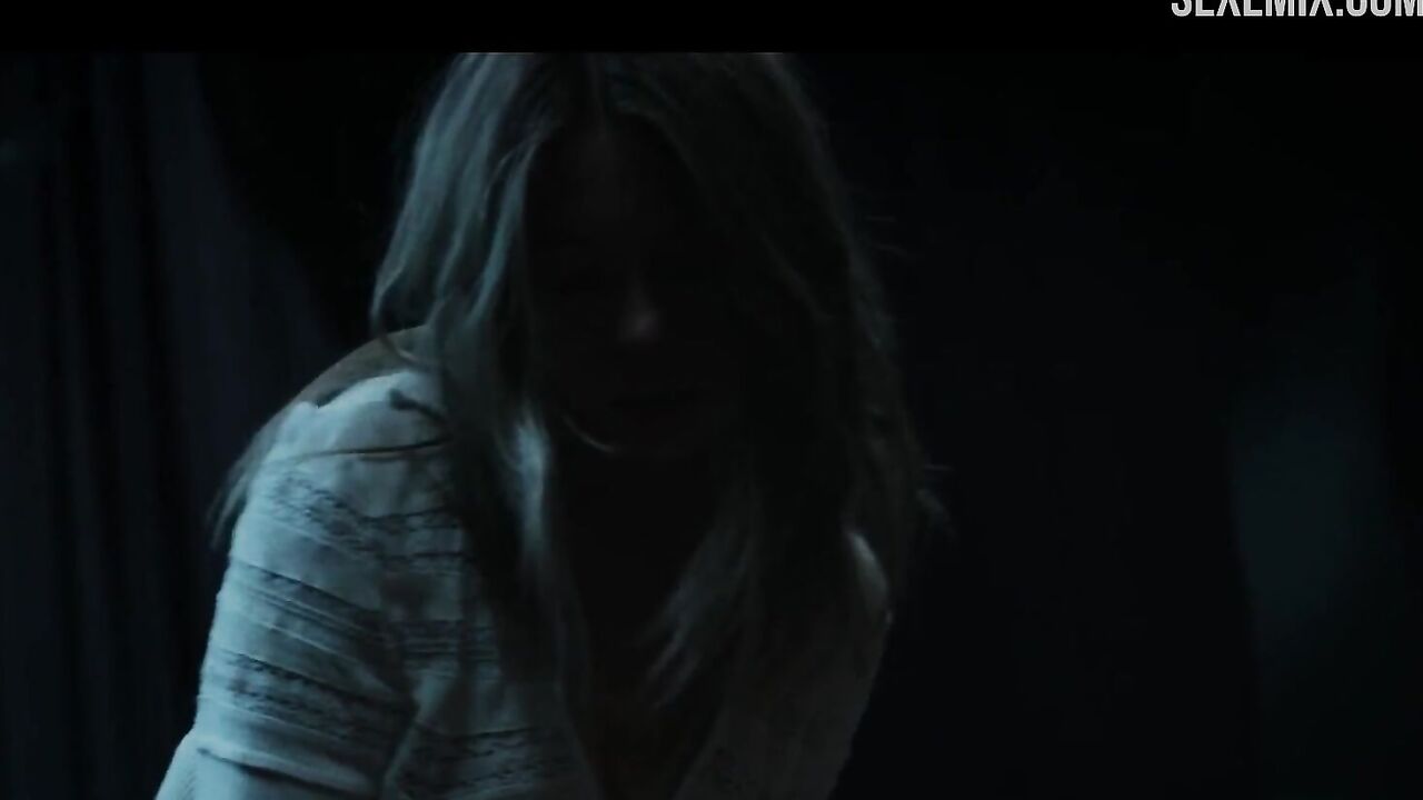 Sydney Sweeney cowgirl sex, scene in Nocturne 2020