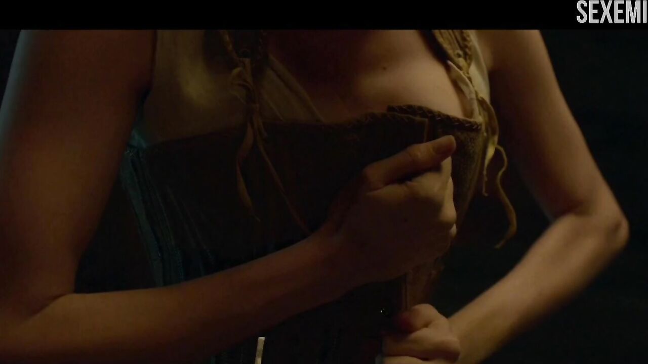 Cara Delevingne sexy scene in Carnival Row