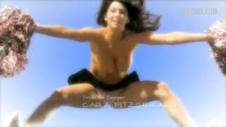 Maura Murphy topless jumping, scene in #1 Cheerleader Camp