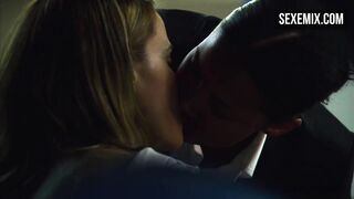 Leisha Hailey and Rose Rollins get it on in the car