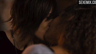 Katherine Moennig and Mercedes Masohn lesbian scene - The L Word: Generation Q