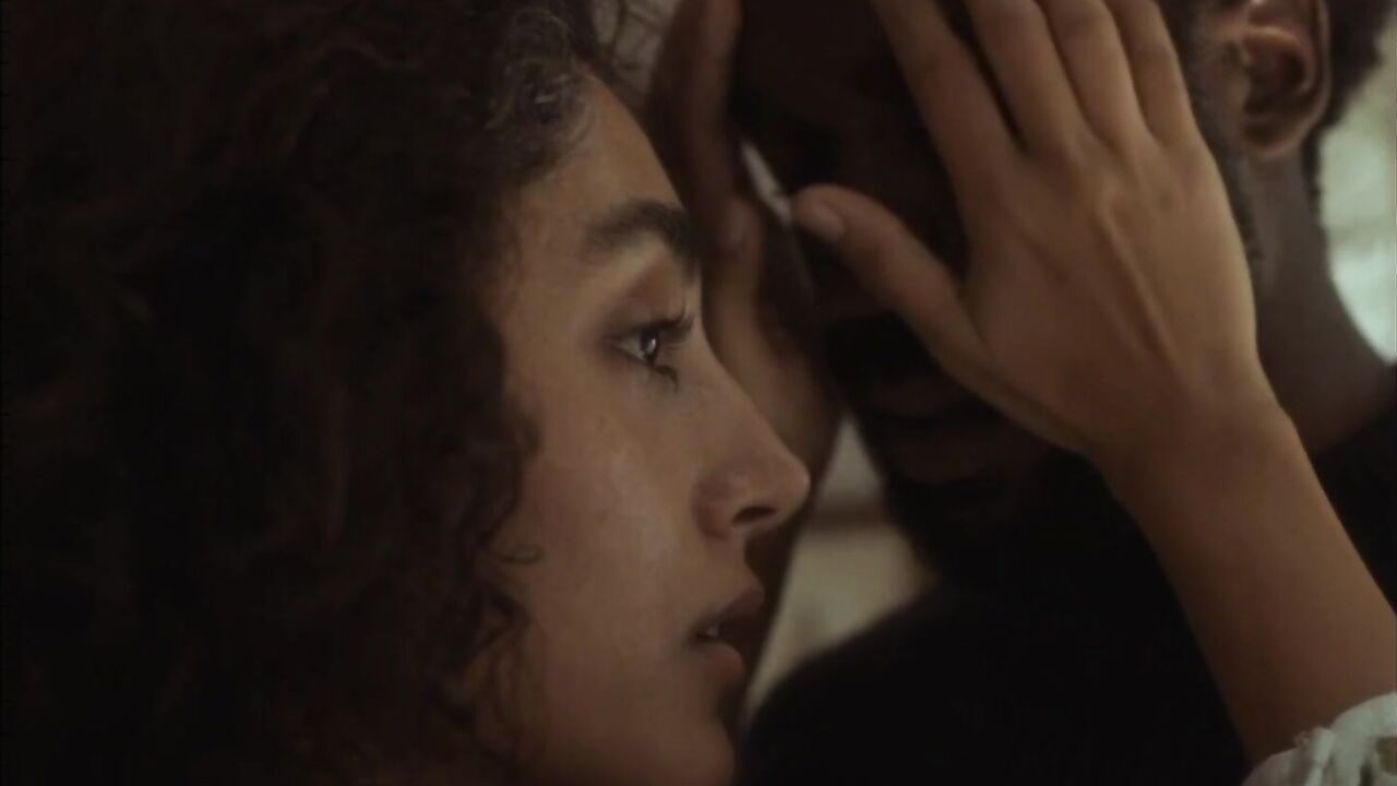 Golshifteh Farahani sexy moment, scene in Blind Spot