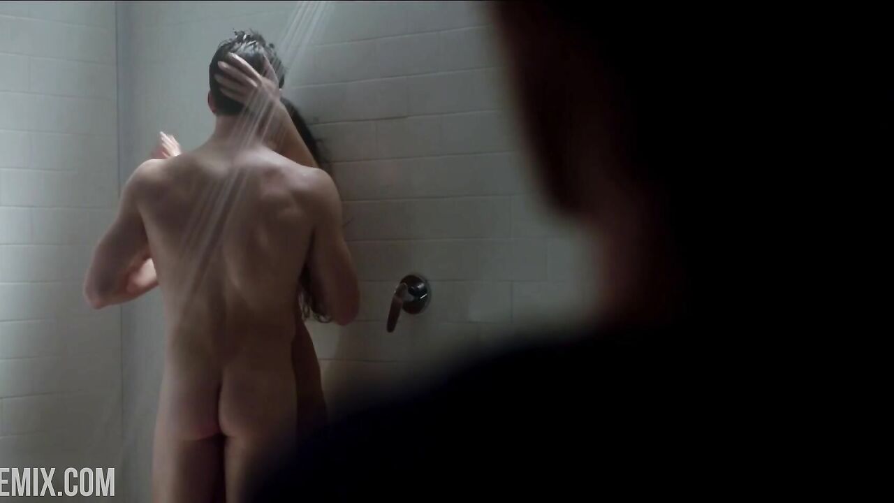 Danna Paola fucking in the shower, scene in Elite