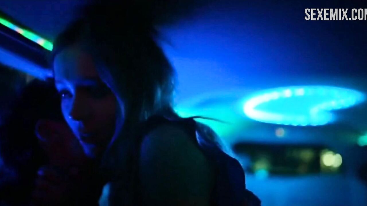 Georgina Amoros fucked in the car, scene in Elite