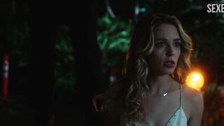 Jessica Rothe sexy, Erotic scenes in Happy Death Day