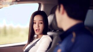 Yoon Seol-hee blowjob in car, scene in Lies