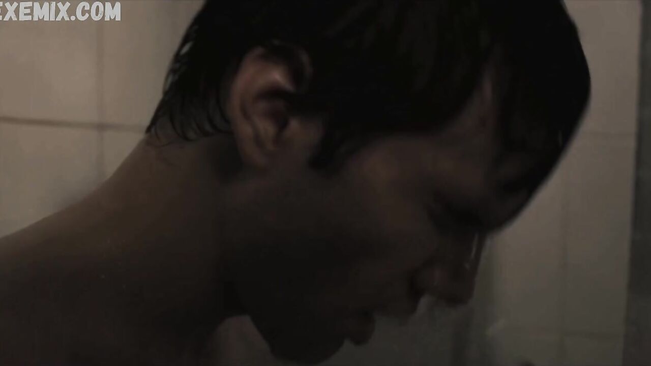 Michelle Lehane show her juicy body in shower, scene in Tongues (2014)