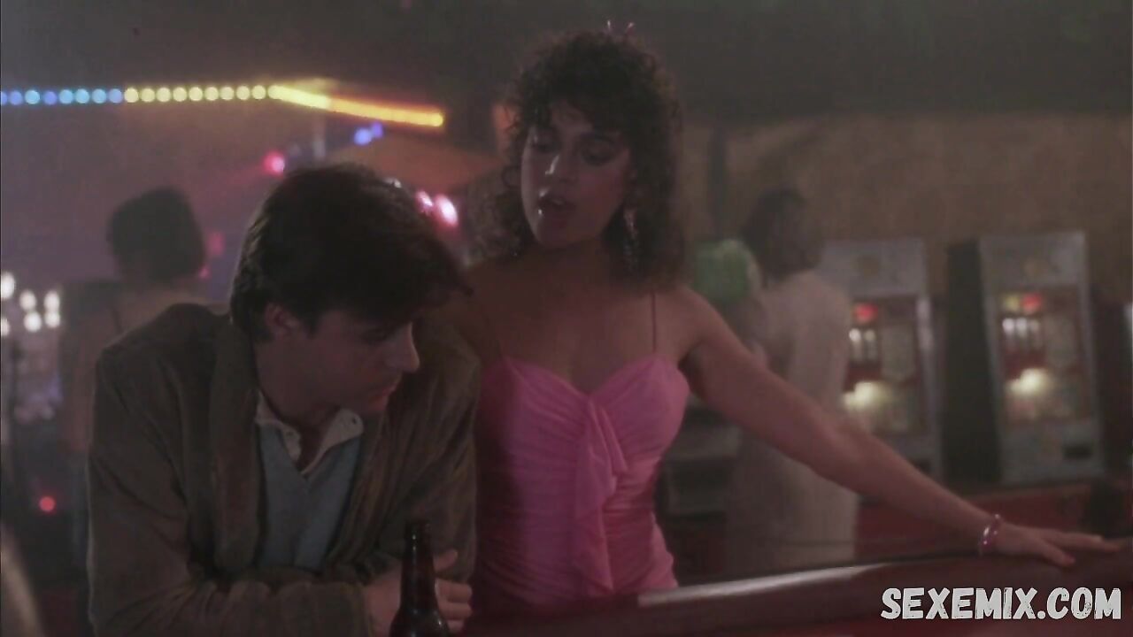 Julie Carmen sexy, scene in Blue City (1986)