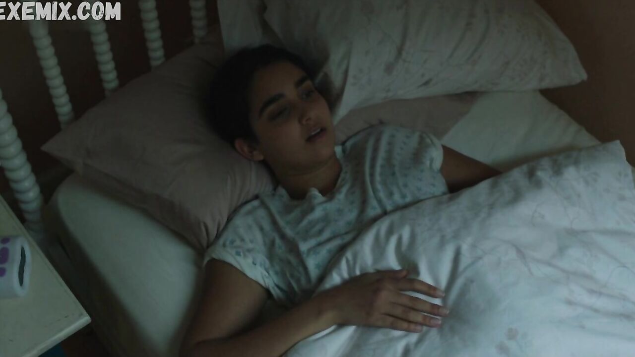 Geraldine Viswanathan sexy, Missionary style scene in Hala (2019)