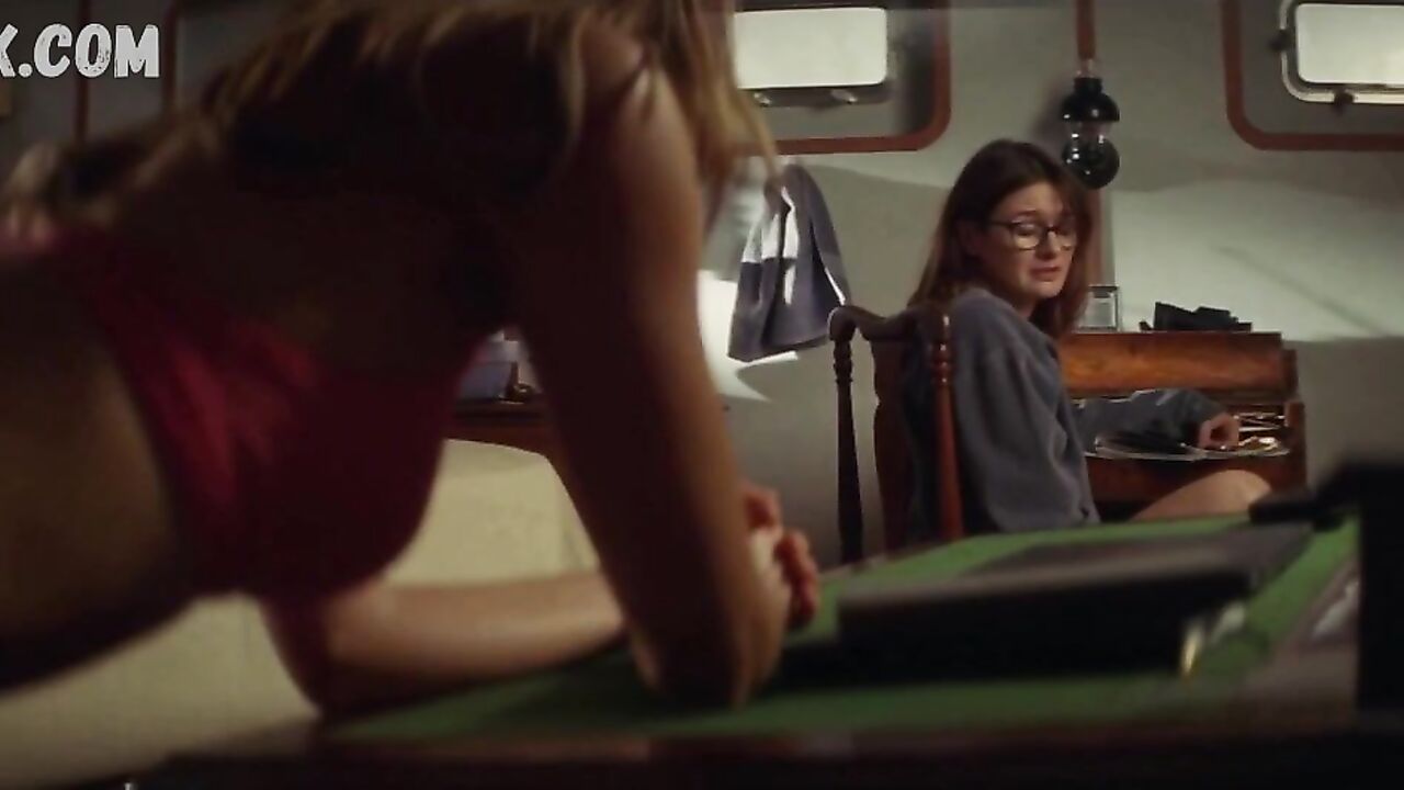 Hot Stefanie Scott in bikini, scene in Mary (2019)