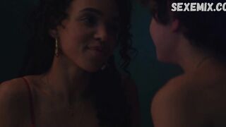 FKA Twigs sexy, Erotic scene in Honey Boy (2019)