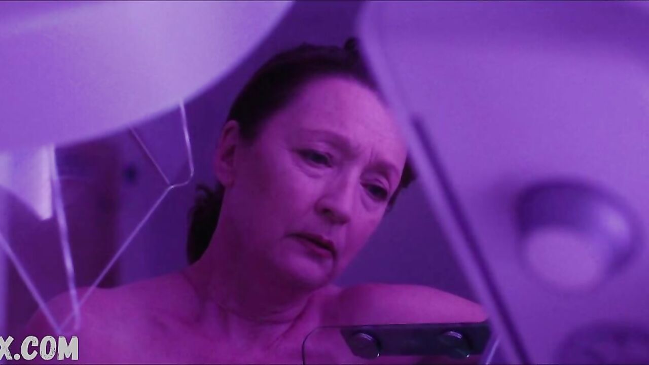 Lesley Manville Undressing, erotic scene in Ordinary Love (2019)