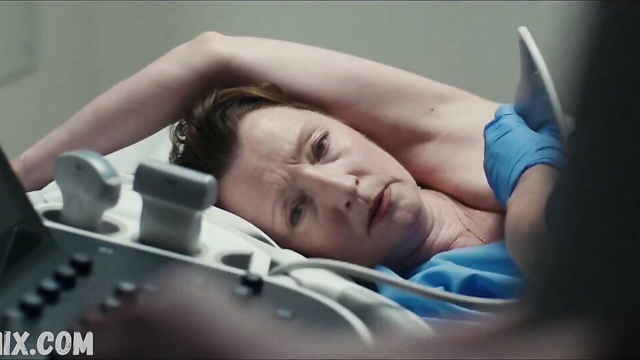 Lesley Manville Undressing, erotic scene in Ordinary Love (2019)