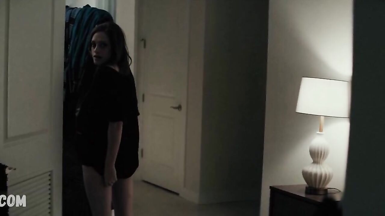 Carly Chaikin sexy, Underwear scene in Last Moment of Clarity (2020)