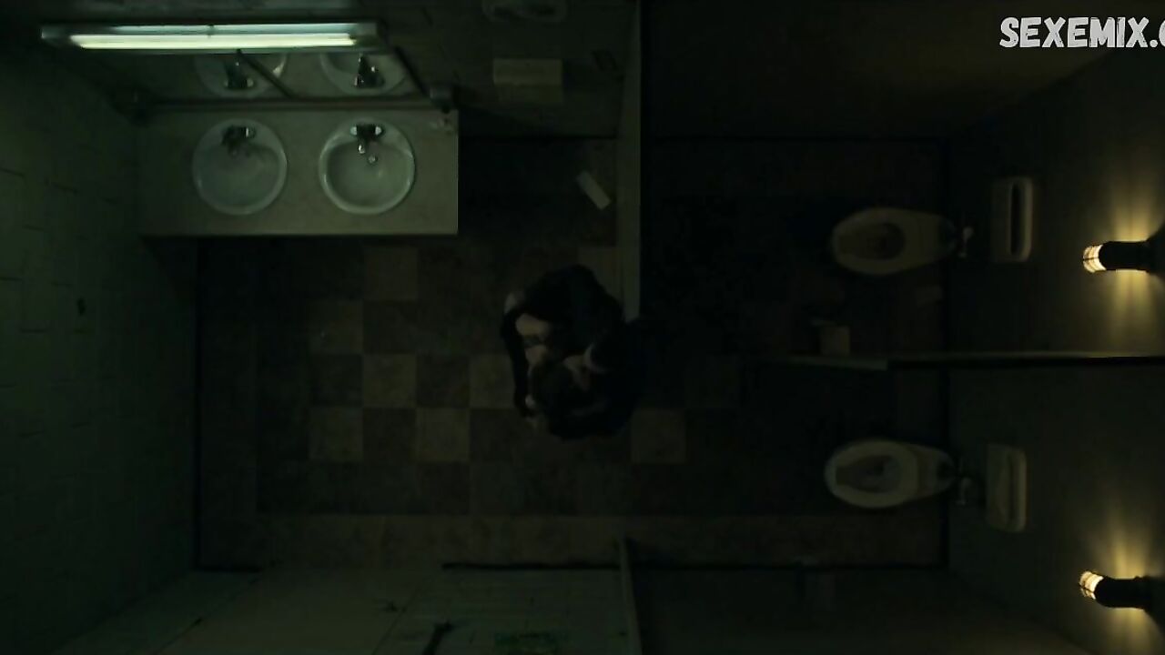 Jordana Spiro fucked in bathroom, scene in - Ozark s02e04 (2018)