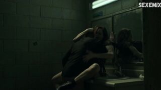 Jordana Spiro fucked in bathroom, scene in - Ozark s02e04 (2018)