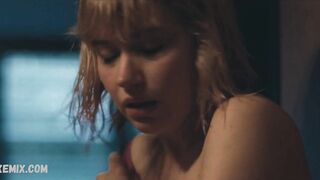 Imogen Poots montre ses seins, scène dans I Know This Much Is True (2020)