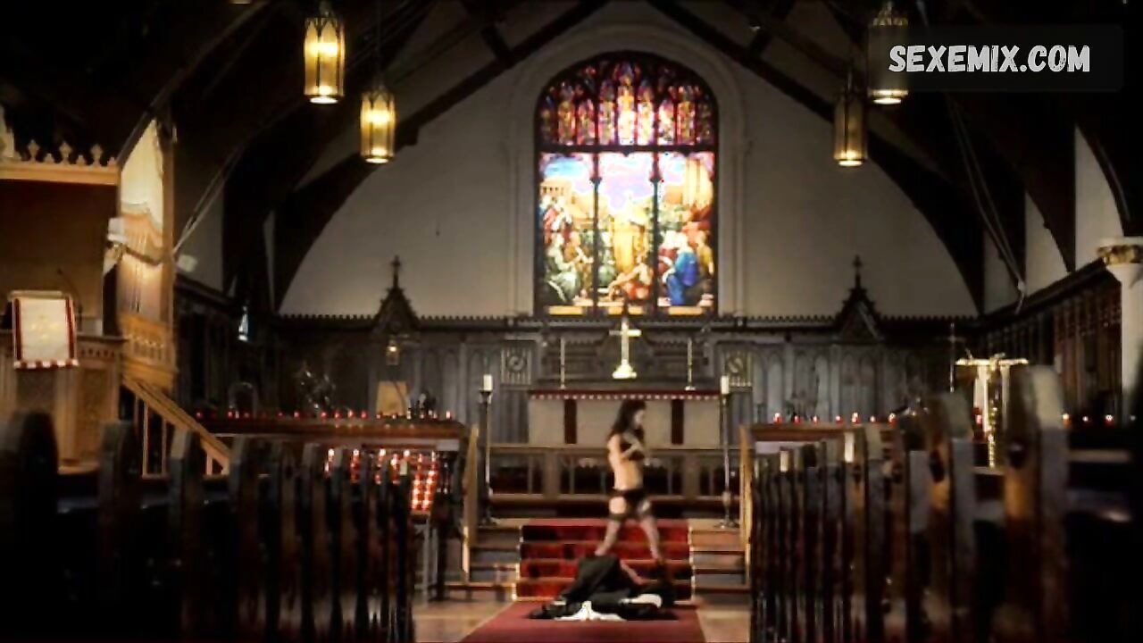 Martha Higareda sexy nun, Scene in Smokin' Aces 2: Assassins' Ball