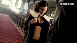 Martha Higareda sexy nun, Scene in Smokin' Aces 2: Assassins' Ball