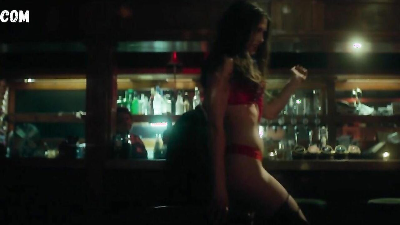 Eloise Lovell Anderson underwear scene in Villain (2020)