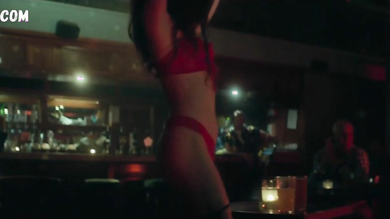 Eloise Lovell Anderson underwear scene in Villain (2020)