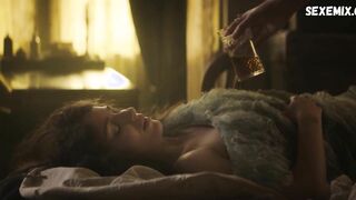 Eve Hewson undresses, scene in The Luminaries (2020)