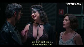 Martha Nowill in lingerie nera, Scena in Hard 2020