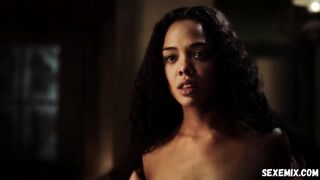 Tessa Thompson topless, scene in Copper s02e03 (2012)