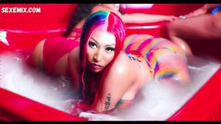 Nicki Minaj sexy, scene in Trollz (2020)