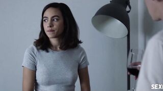 Aurora Perrineau breasts, scene in Into The Dark s01e08 (2019)