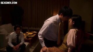 Juri Kawasaki, Wakana Matsumoto sexy, scene in Fishbowl Wives s03-5 (2022)