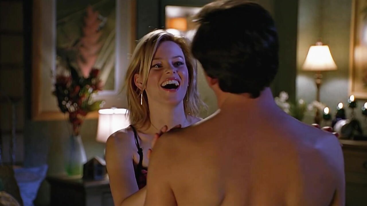 Elizabeth Banks sexy, erotic scene from The 40-Year-Old Virgin (2005)