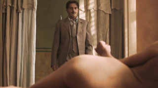 Lize Feryn nuda, scena di sesso da Een Echte Vermeer (2016)