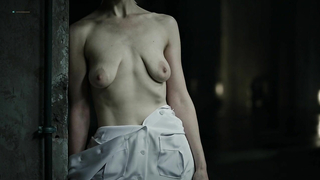 Annette Lober nuda, scena erotica di A Cure for Wellness (2016)