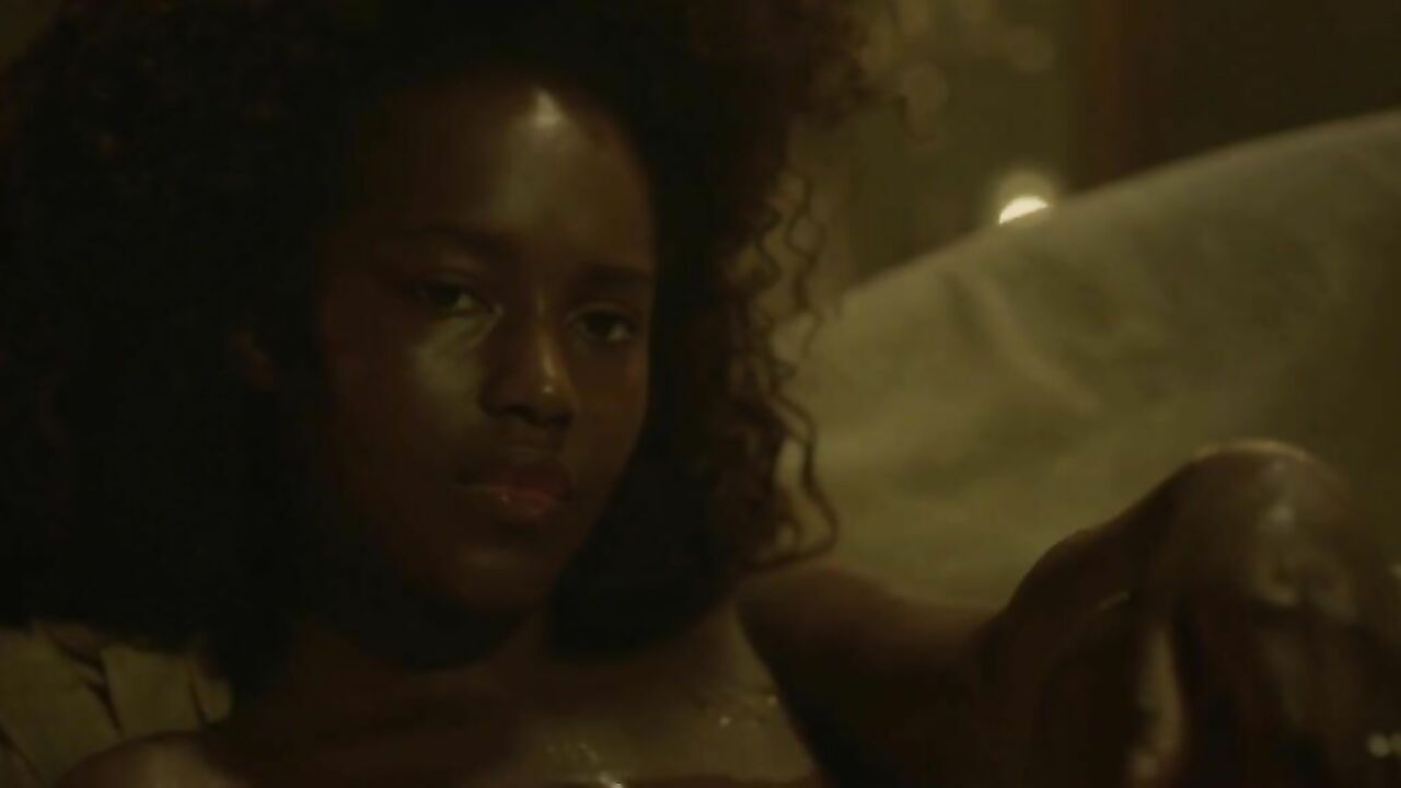 Fatou N’Diaye nude, Sex scene from Maison Close s02e08 (2013)