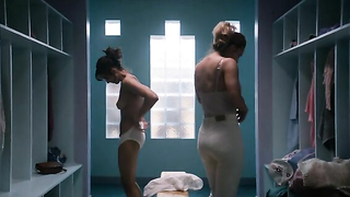 Alison Brie nude, Sex scene from GLOW s01e01 (2017)