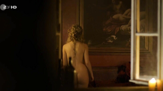 Miriam Stein nude, erotic scene from Das Goldene Ufer (2015)