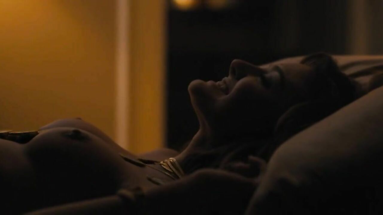 Christine Evangelista nude, erotic scene from Bleed For This (2016)