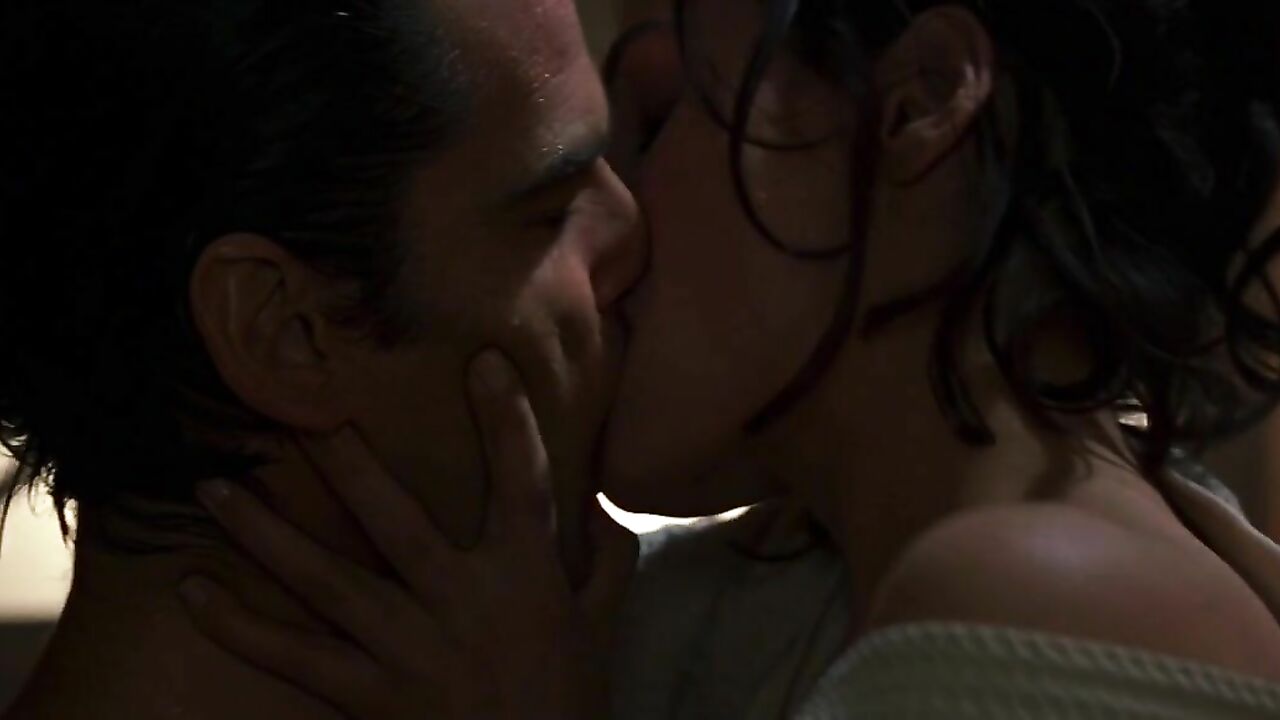 Famke Janssen sexy, Sex scene from GoldenEye (1995)